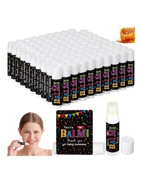 New 100 Count Your The BALM! Lip Balm Thank You Favors for Coworkers